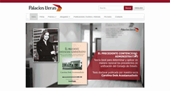 Desktop Screenshot of palacioslleras.com